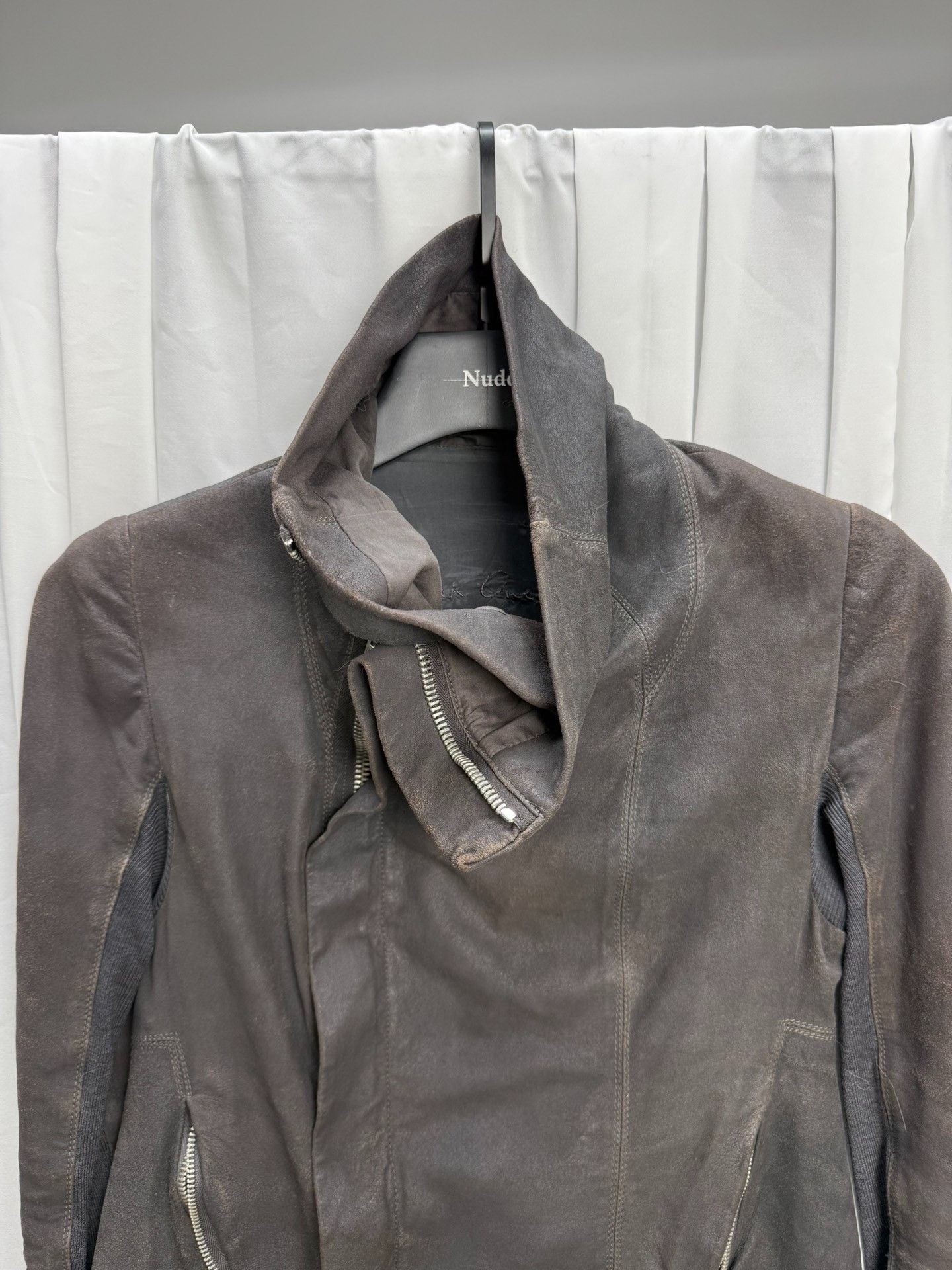 Rick Owens Rick Owens Distressed Sheepskin Jacket 40 Size US XXS / EU 40 - 4 Thumbnail