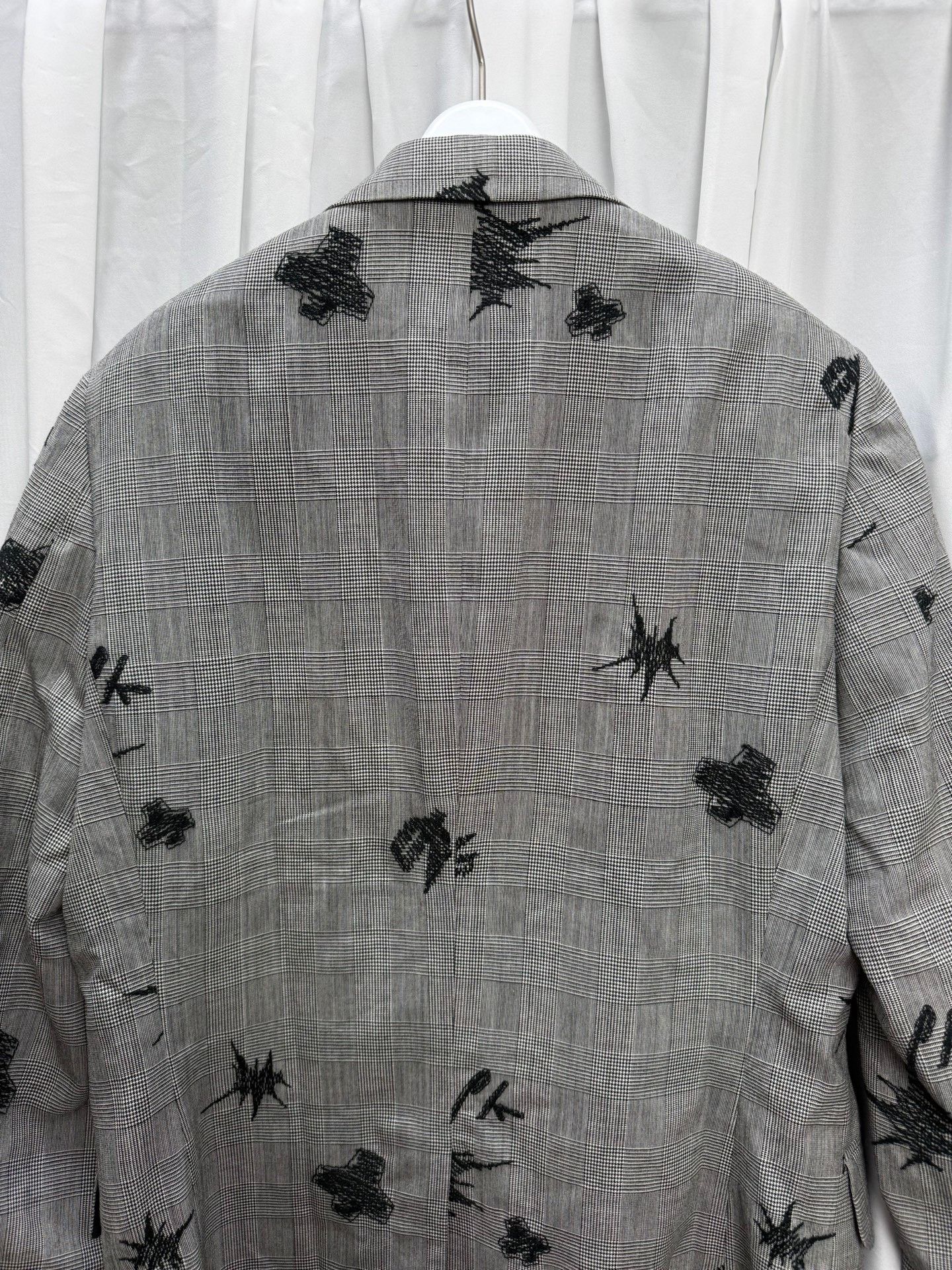 Comme des Garcons Homme Plus Comme des Garçons Homme Plus Embroidered Coat Size US M / EU 48-50 / 2 - 6 Thumbnail