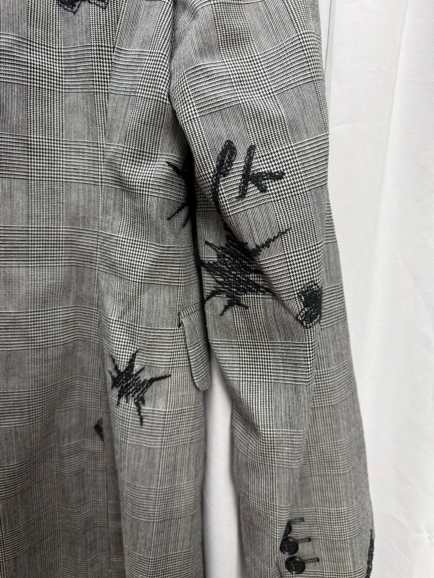 Comme des Garcons Homme Plus Comme des Garçons Homme Plus Embroidered Coat Size US M / EU 48-50 / 2 - 8 Thumbnail
