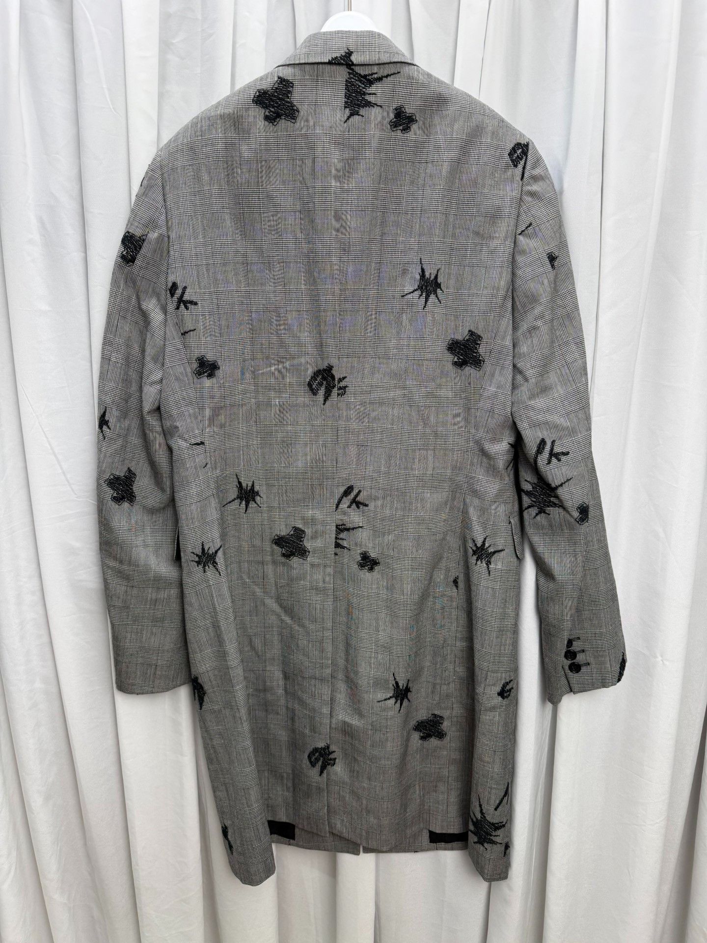 Comme des Garcons Homme Plus Comme des Garçons Homme Plus Embroidered Coat Size US M / EU 48-50 / 2 - 5 Thumbnail