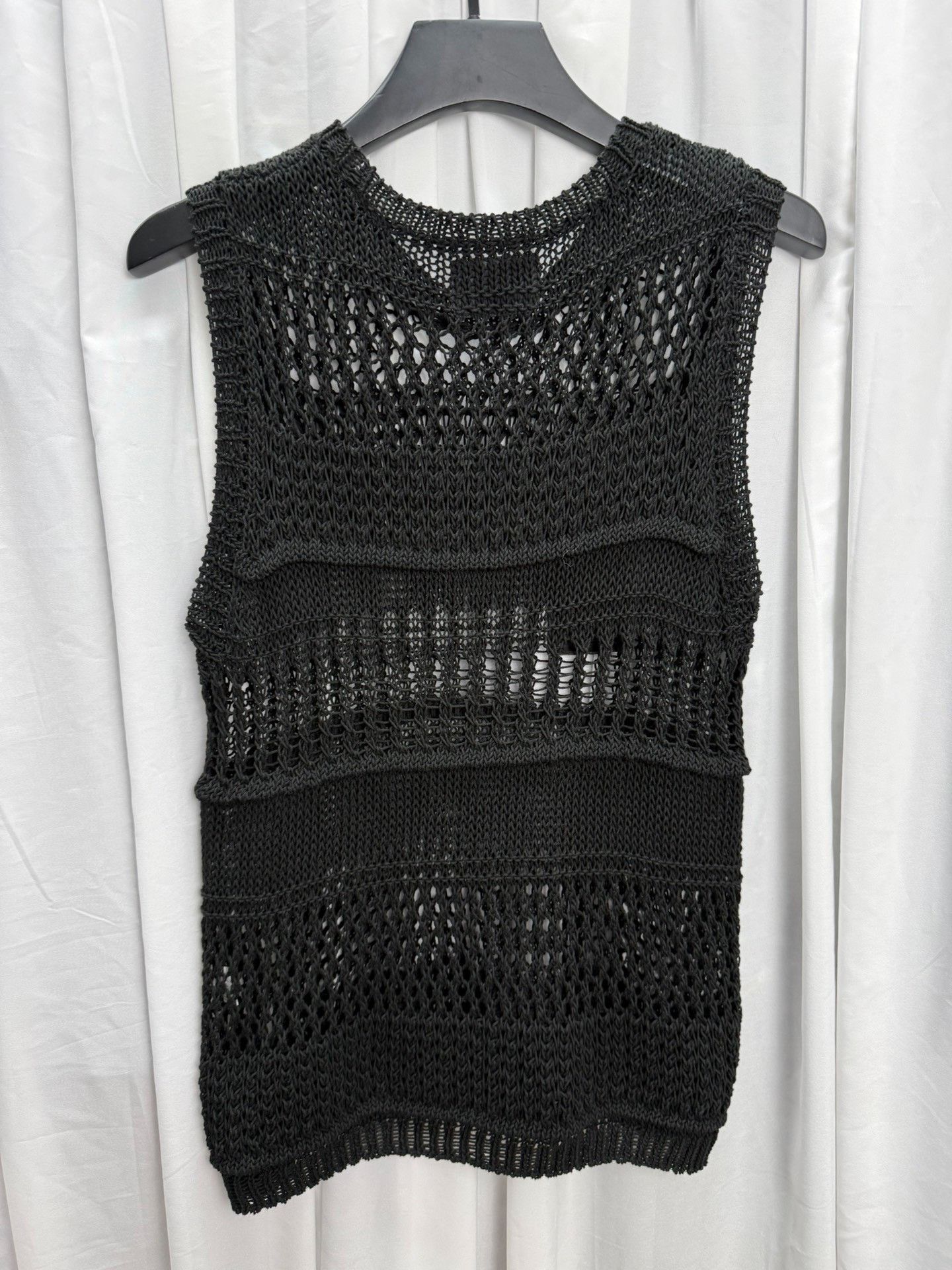 DEN IM by SIKI IM Number (N)ine 04SS Knit Hollow Vest Size US M / EU 48-50 / 2 - 9 Thumbnail