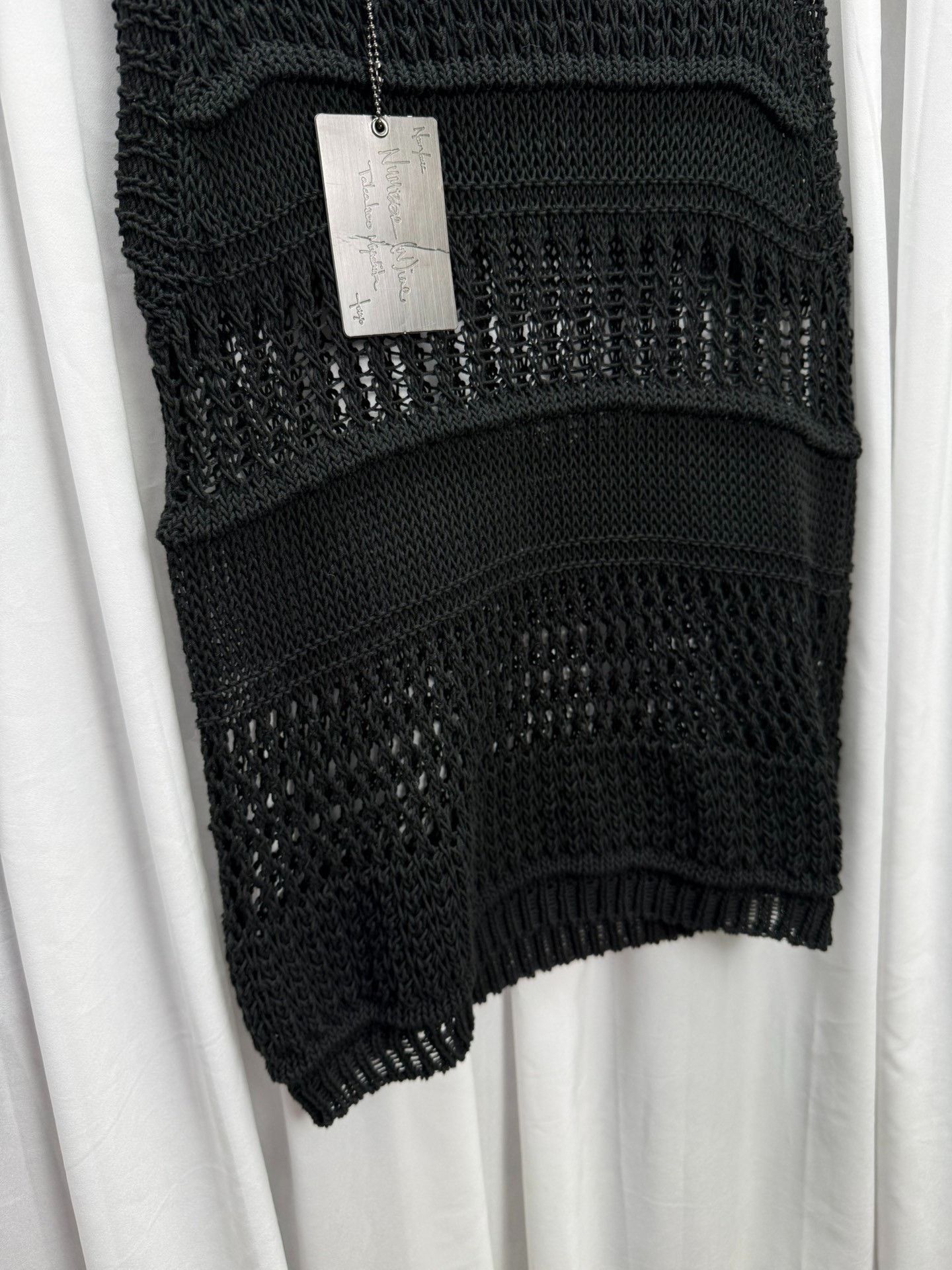 DEN IM by SIKI IM Number (N)ine 04SS Knit Hollow Vest Size US M / EU 48-50 / 2 - 7 Thumbnail