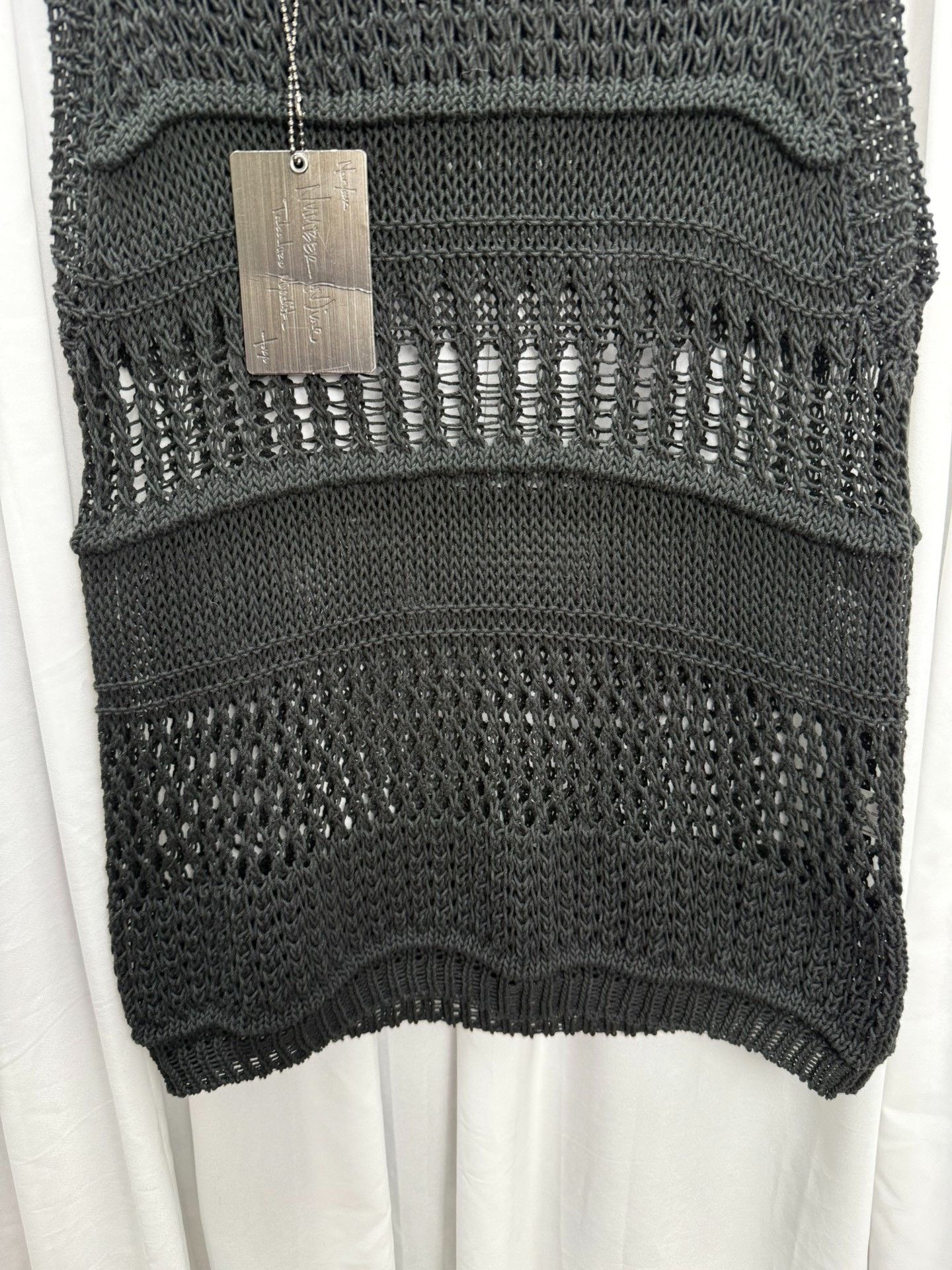 DEN IM by SIKI IM Number (N)ine 04SS Knit Hollow Vest Size US M / EU 48-50 / 2 - 3 Thumbnail