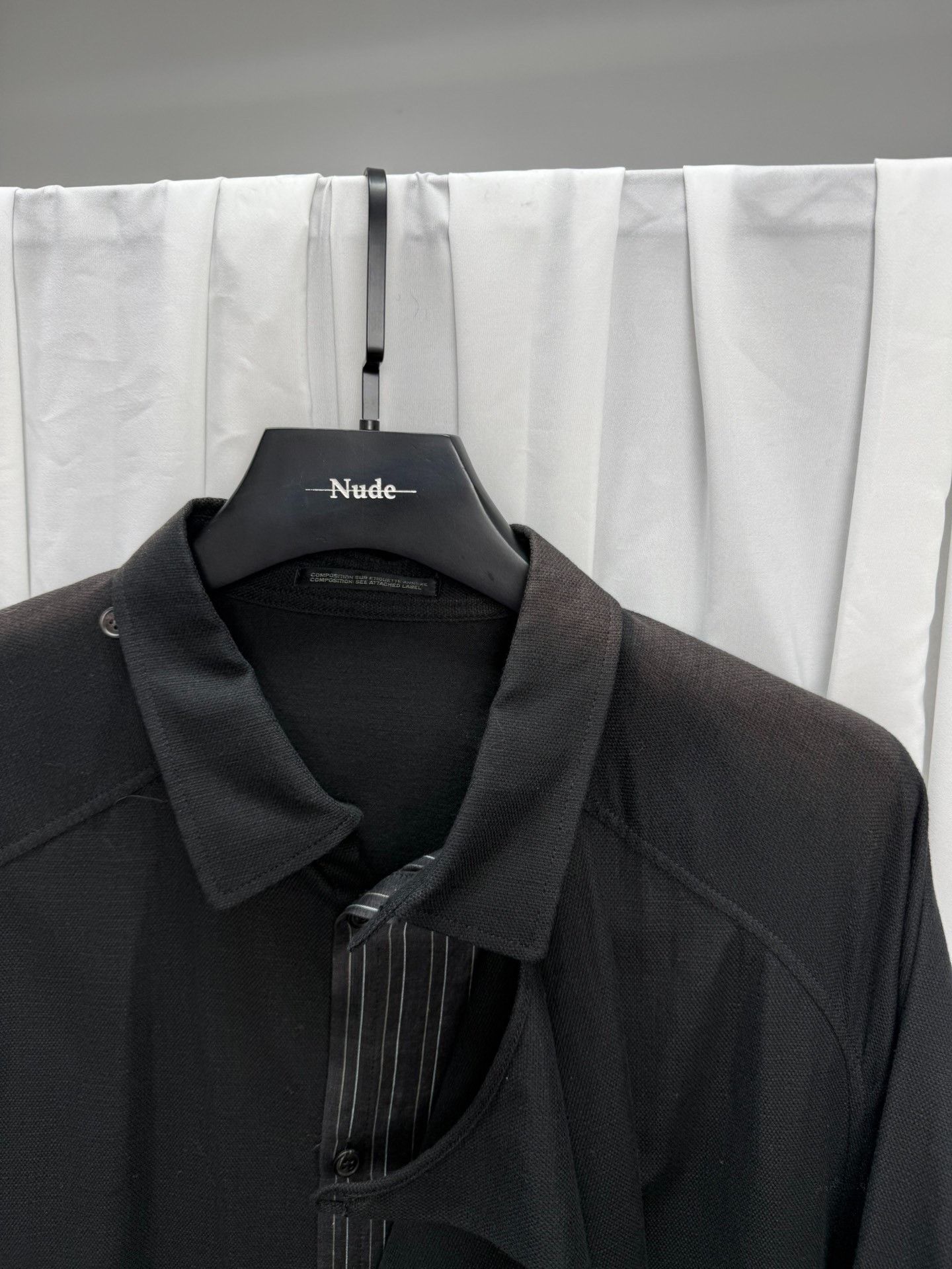 Yohji Yamamoto Yohji Yamamoto Pour Homme Double-Layer Coat Size US M / EU 48-50 / 2 - 4 Thumbnail