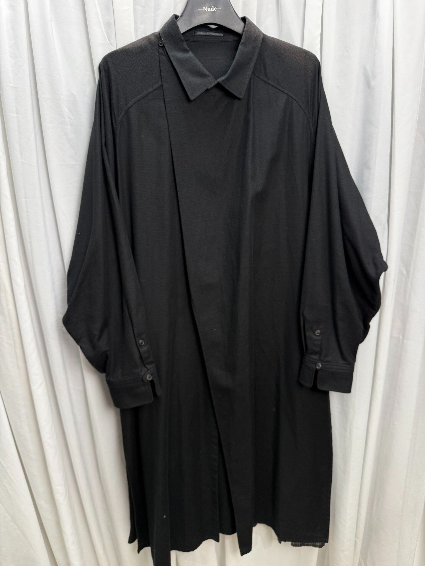 Yohji Yamamoto Yohji Yamamoto Pour Homme Double-Layer Coat Size US M / EU 48-50 / 2 - 5 Thumbnail