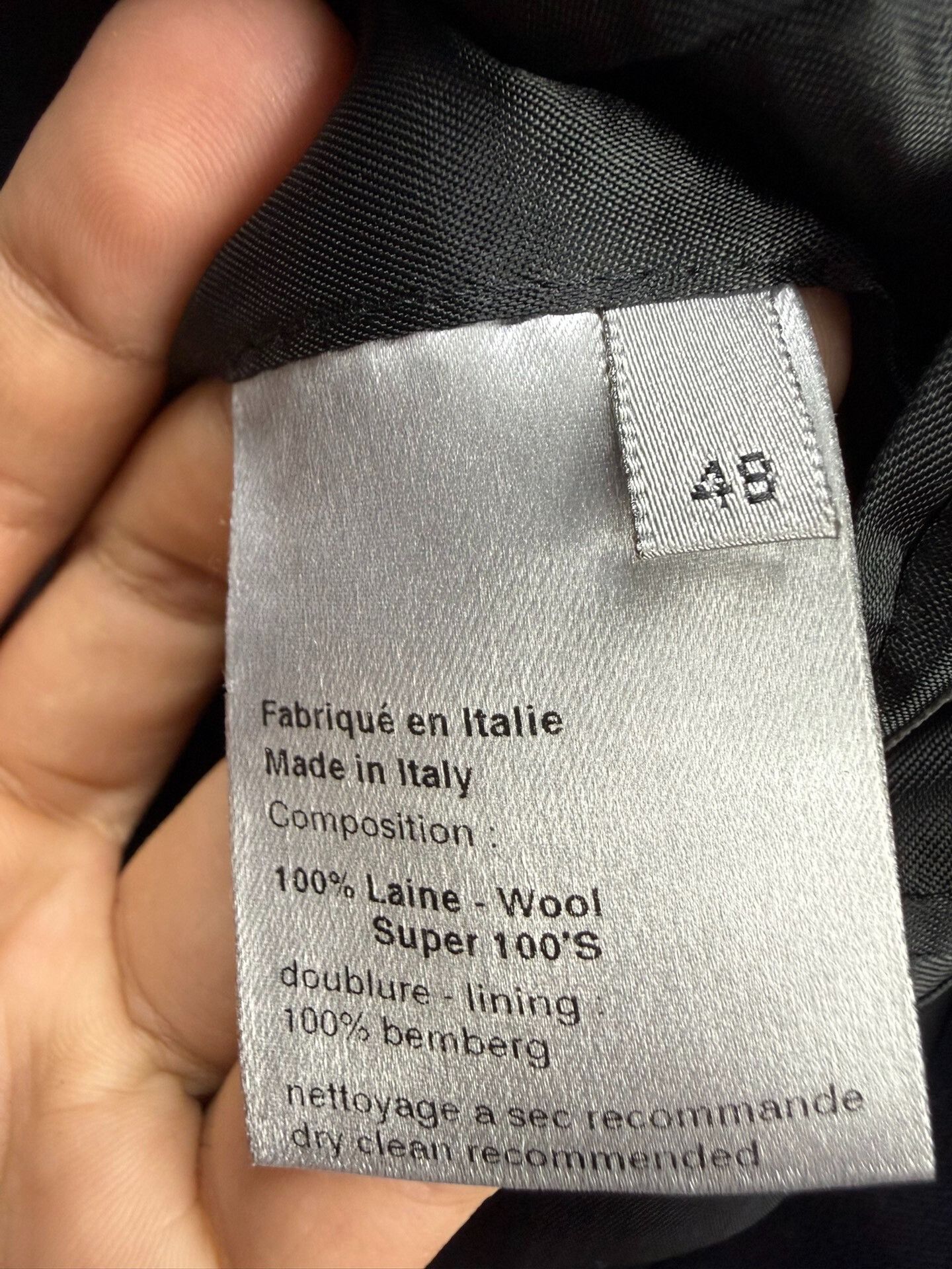 Dior Dior Homme Hedi 05AW 100s Wool Suit Size US M / EU 48-50 / 2 - 6 Thumbnail