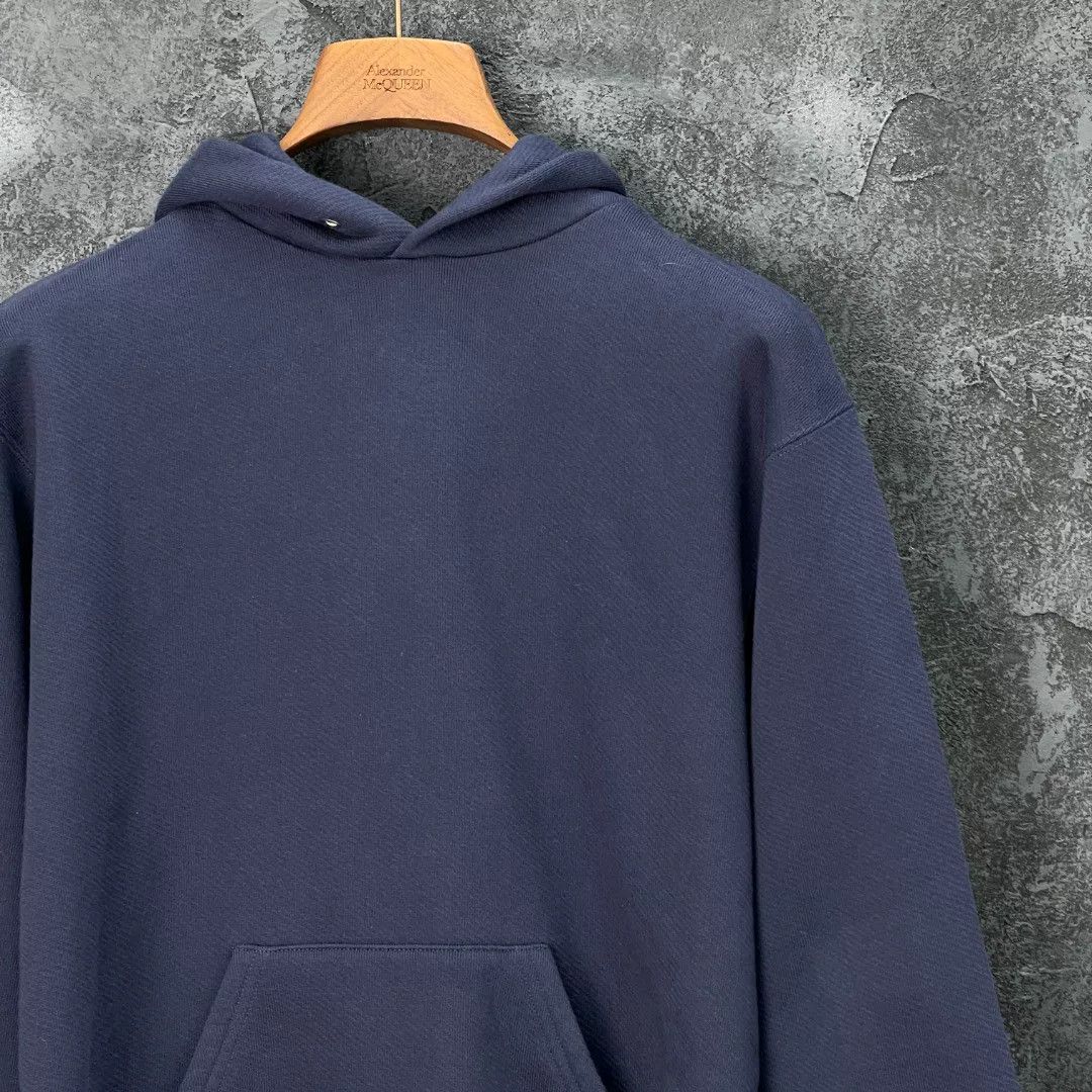 Maison Margiela Maison Margiela Cotton Blue Hoodie l Men Size US L / EU 52-54 / 3 - 3 Thumbnail