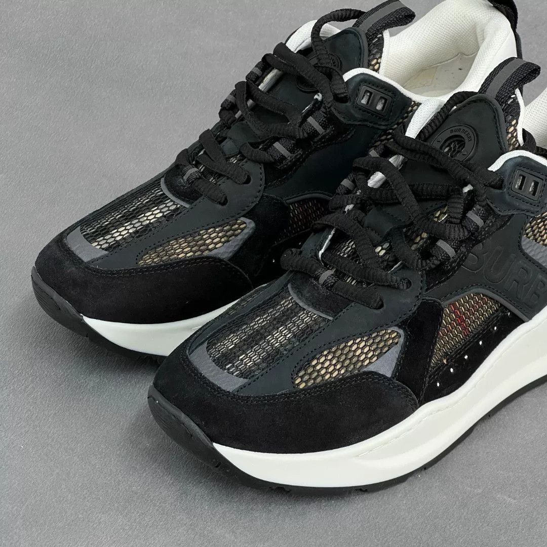 Burberry Burberry Retro Black Lowtop Sneakers 11 Men Size US 11 / EU 44 - 5 Thumbnail
