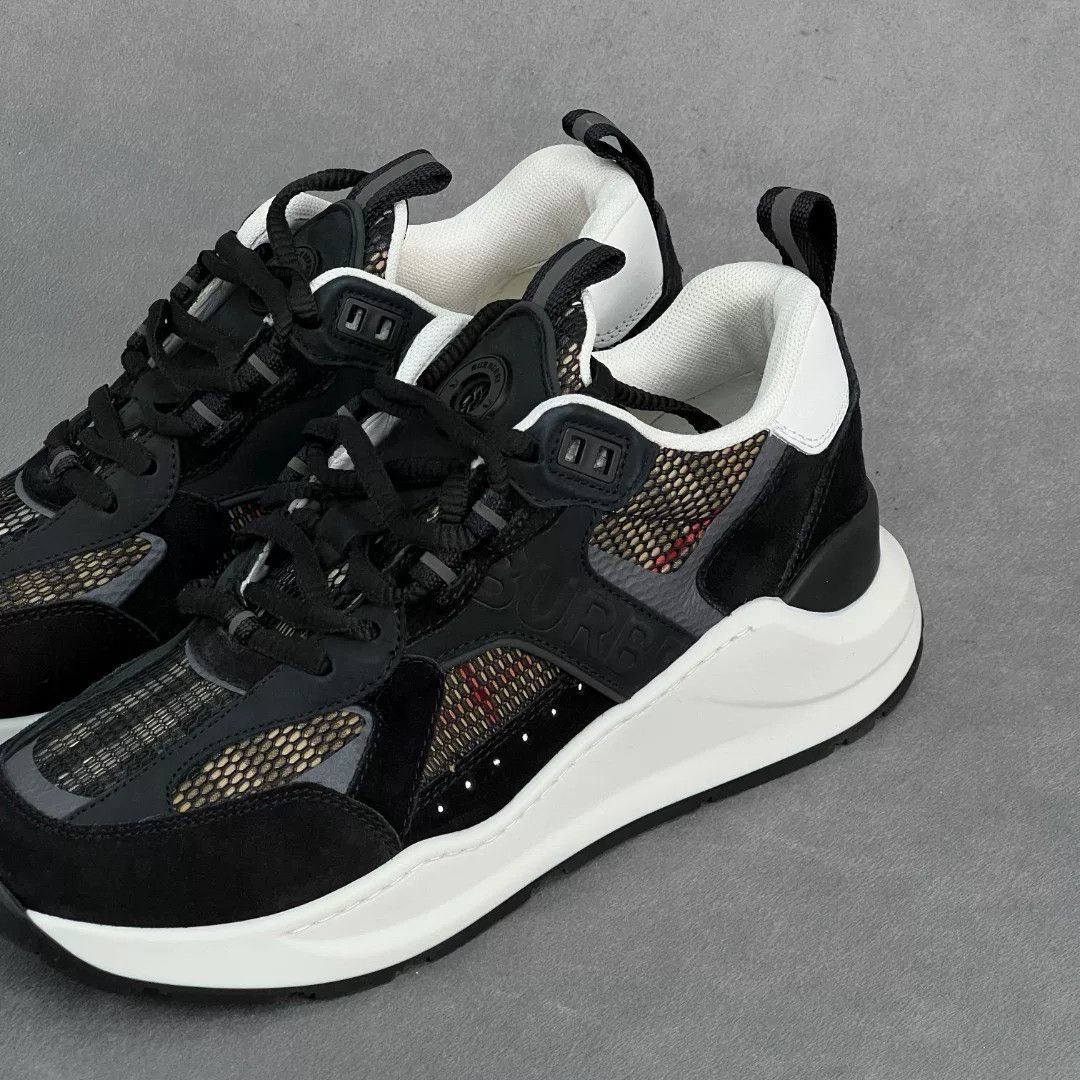 Burberry Burberry Retro Black Lowtop Sneakers 11 Men Size US 11 / EU 44 - 4 Thumbnail