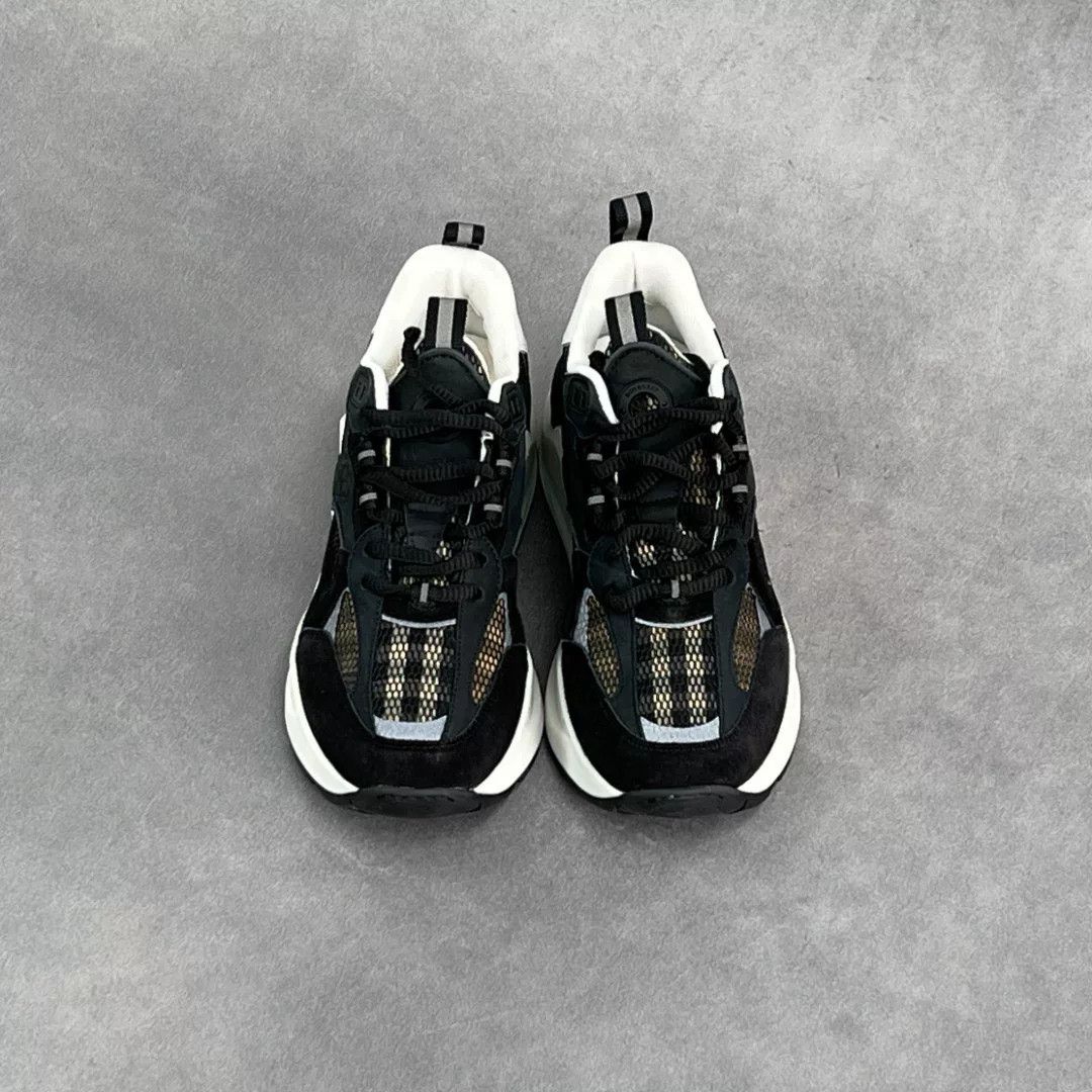 Burberry Burberry Retro Black Lowtop Sneakers 11 Men Size US 11 / EU 44 - 2 Thumbnail