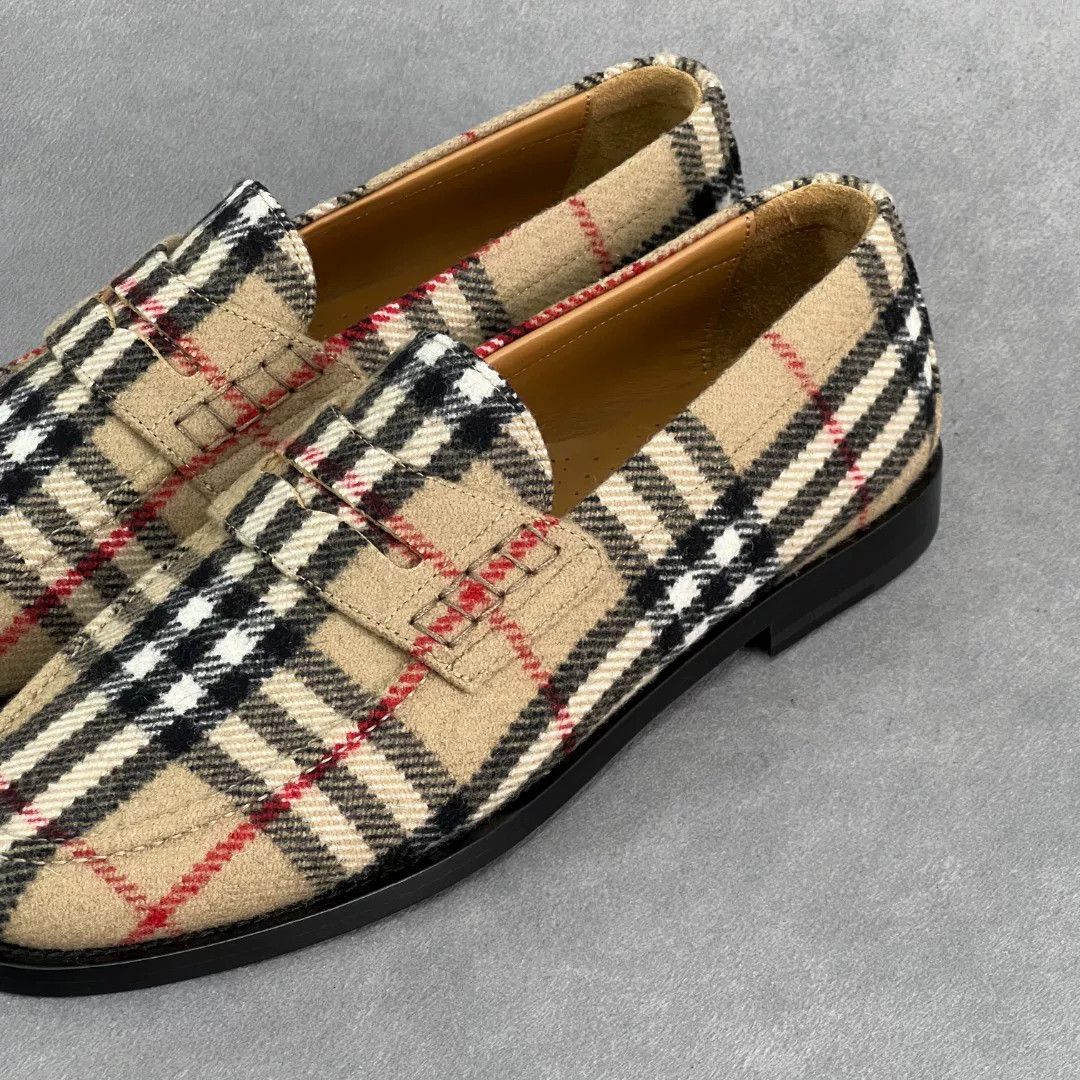 Burberry Burberry Plaid Lowtop Sneakers 10 Men Size US 10 / EU 43 - 6 Thumbnail
