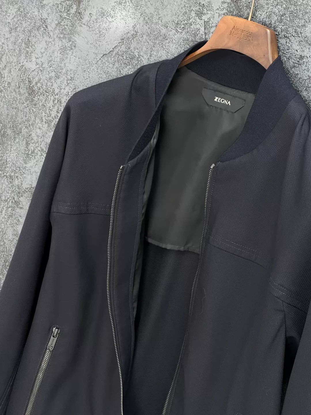 Ermenegildo Zegna Ermenegildo Zegna Wool Blue Light Jacket m Men Size US M / EU 48-50 / 2 - 5 Thumbnail