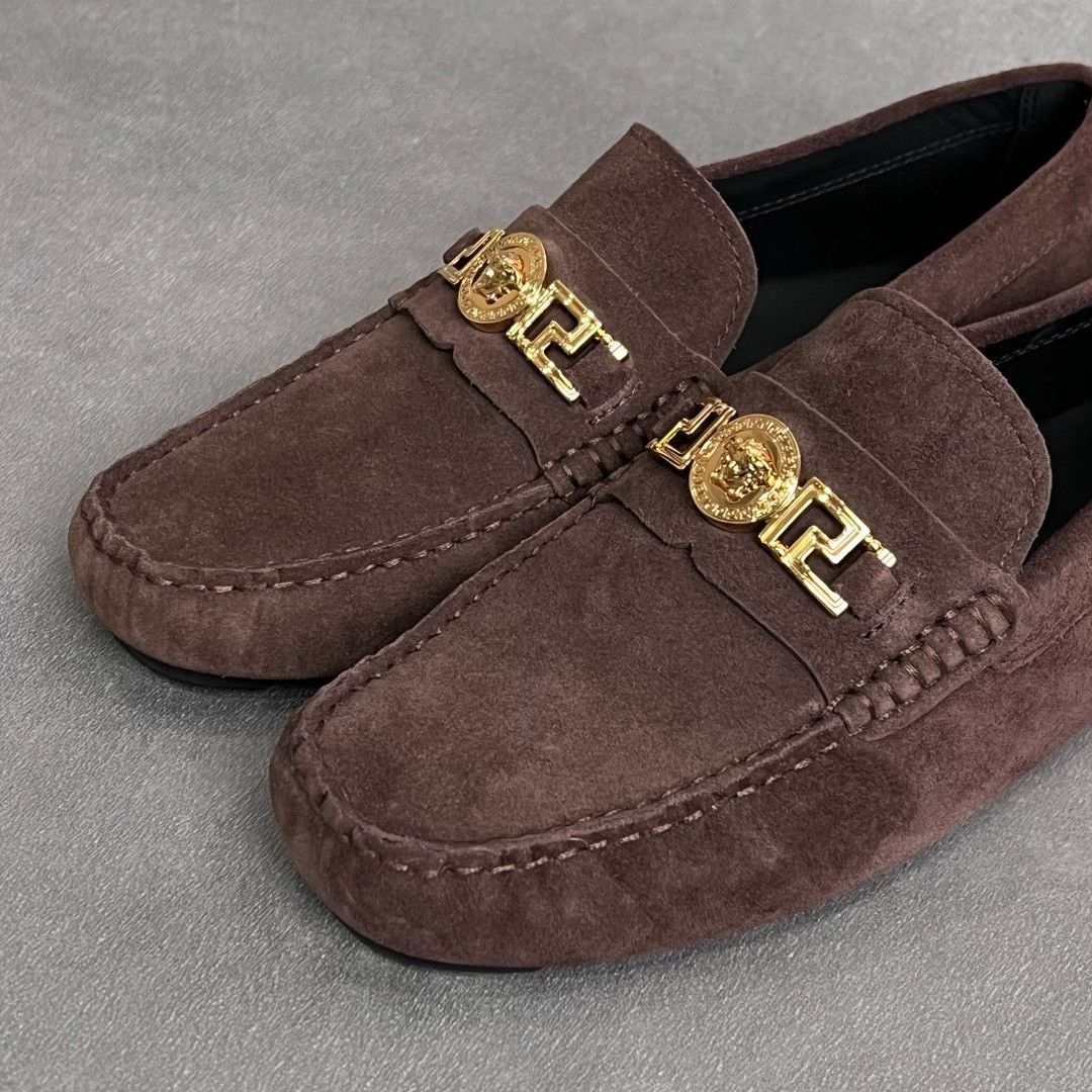 Versace Versace Brown Lowtop Sneakers 6 Men Size US 6 / EU 39 - 2 Thumbnail