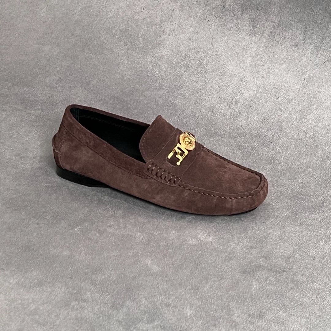 Versace Versace Brown Lowtop Sneakers 6 Men Size US 6 / EU 39 - 4 Thumbnail