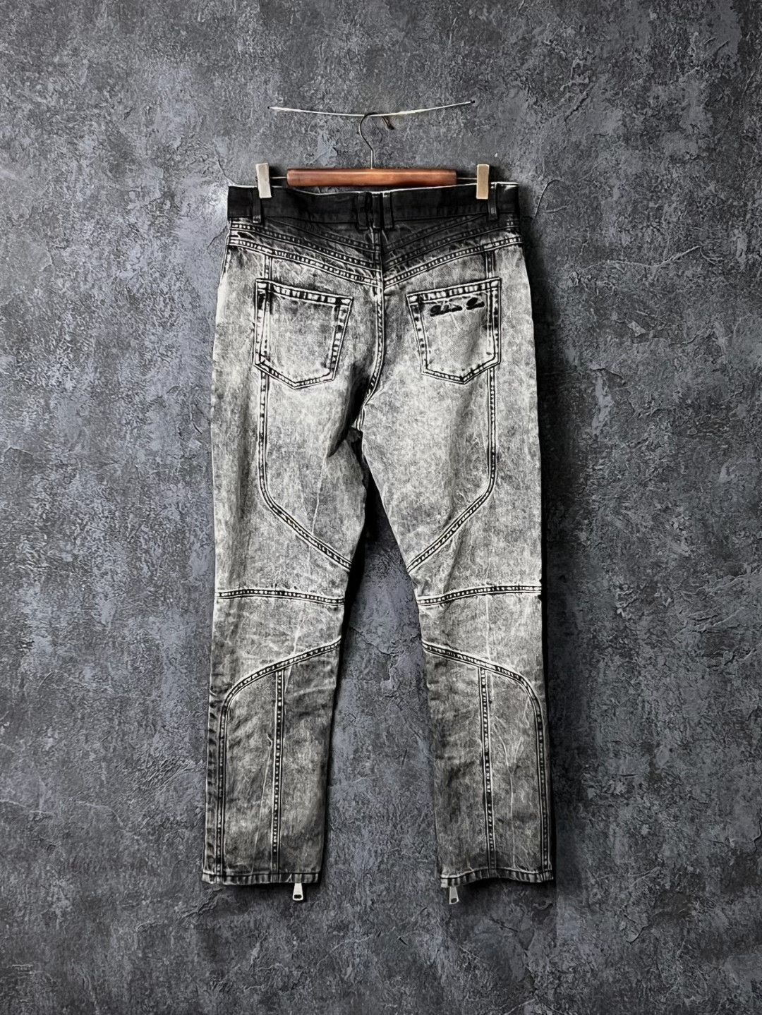 Balmain Balmain Denim Cotton Gray Denim Jeans 32 Men Size US 32 / EU 48 - 2 Thumbnail
