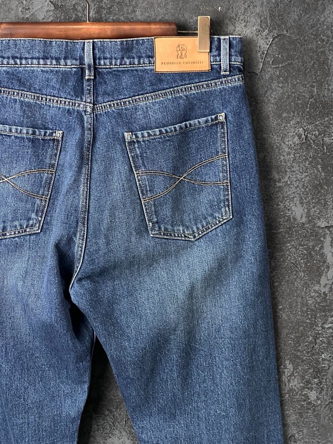 Brunello Cucinelli Brunello Cucinelli Denim Cotton Blue Denim Jeans 32 Men Size US 32 / EU 48 - 6 Thumbnail