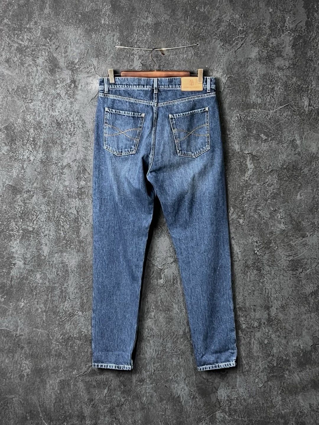 Brunello Cucinelli Brunello Cucinelli Denim Cotton Blue Denim Jeans 32 Men Size US 32 / EU 48 - 2 Thumbnail