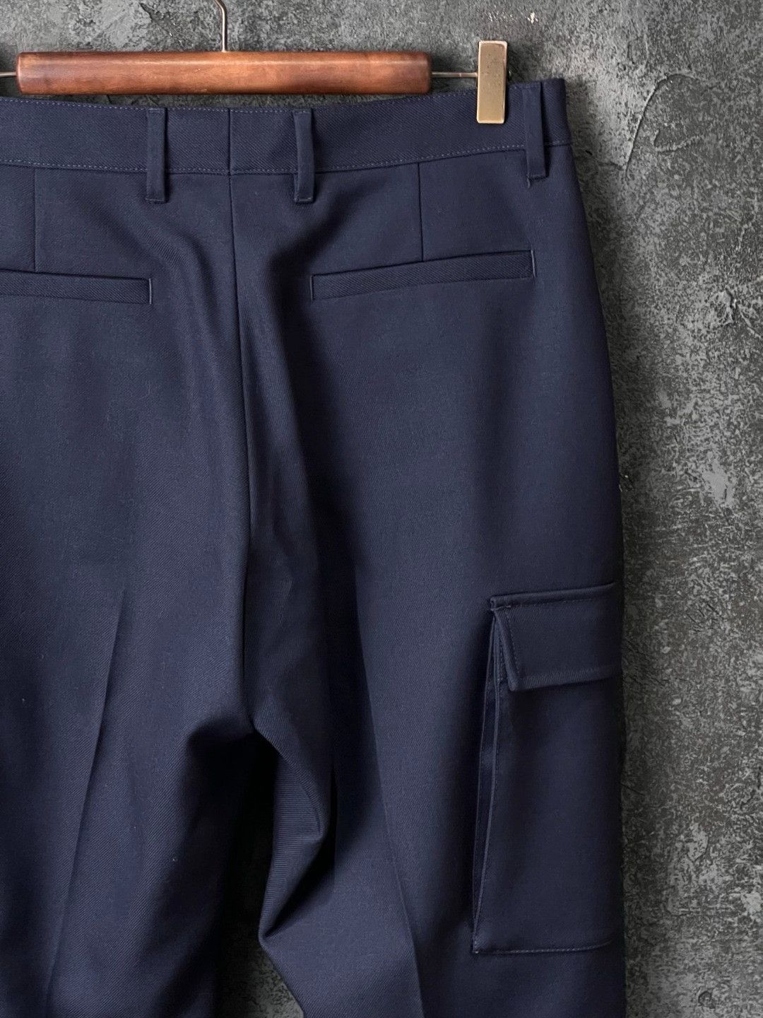 Versace Versace Casual Wool Blue Casual Pants 32 Men Size US 32 / EU 48 - 5 Thumbnail