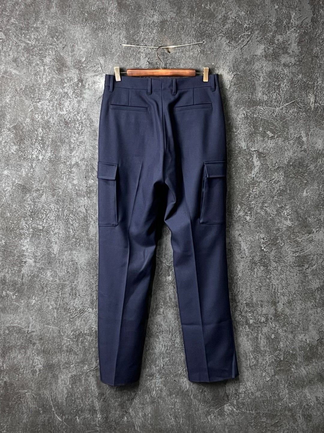 Versace Versace Casual Wool Blue Casual Pants 32 Men Size US 32 / EU 48 - 2 Thumbnail
