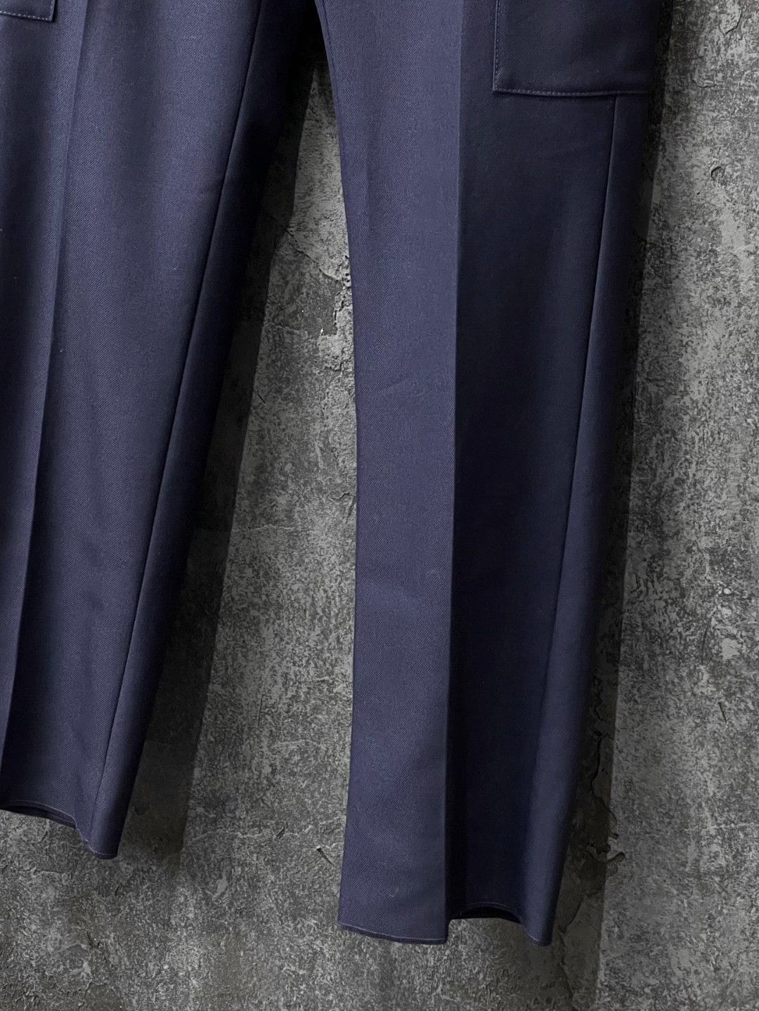 Versace Versace Casual Wool Blue Casual Pants 32 Men Size US 32 / EU 48 - 6 Thumbnail