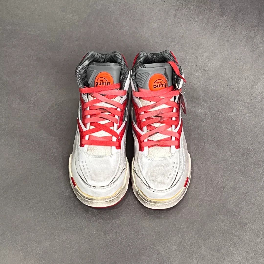 Maison Margiela Maison Margiela Leather Multi Hitop Sneakers 10 Men Size US 10 / EU 43 - 7 Thumbnail