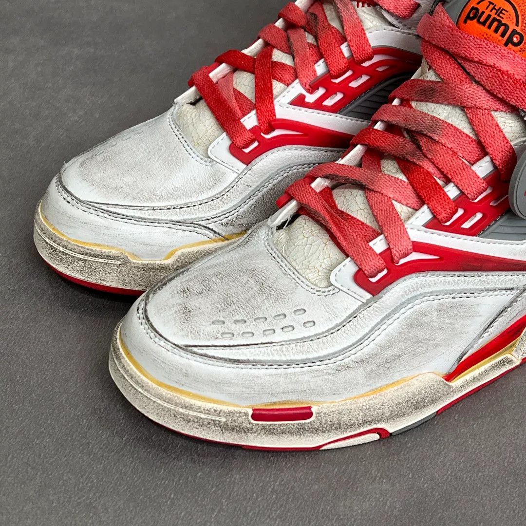 Maison Margiela Maison Margiela Leather Multi Hitop Sneakers 10 Men Size US 10 / EU 43 - 2 Thumbnail