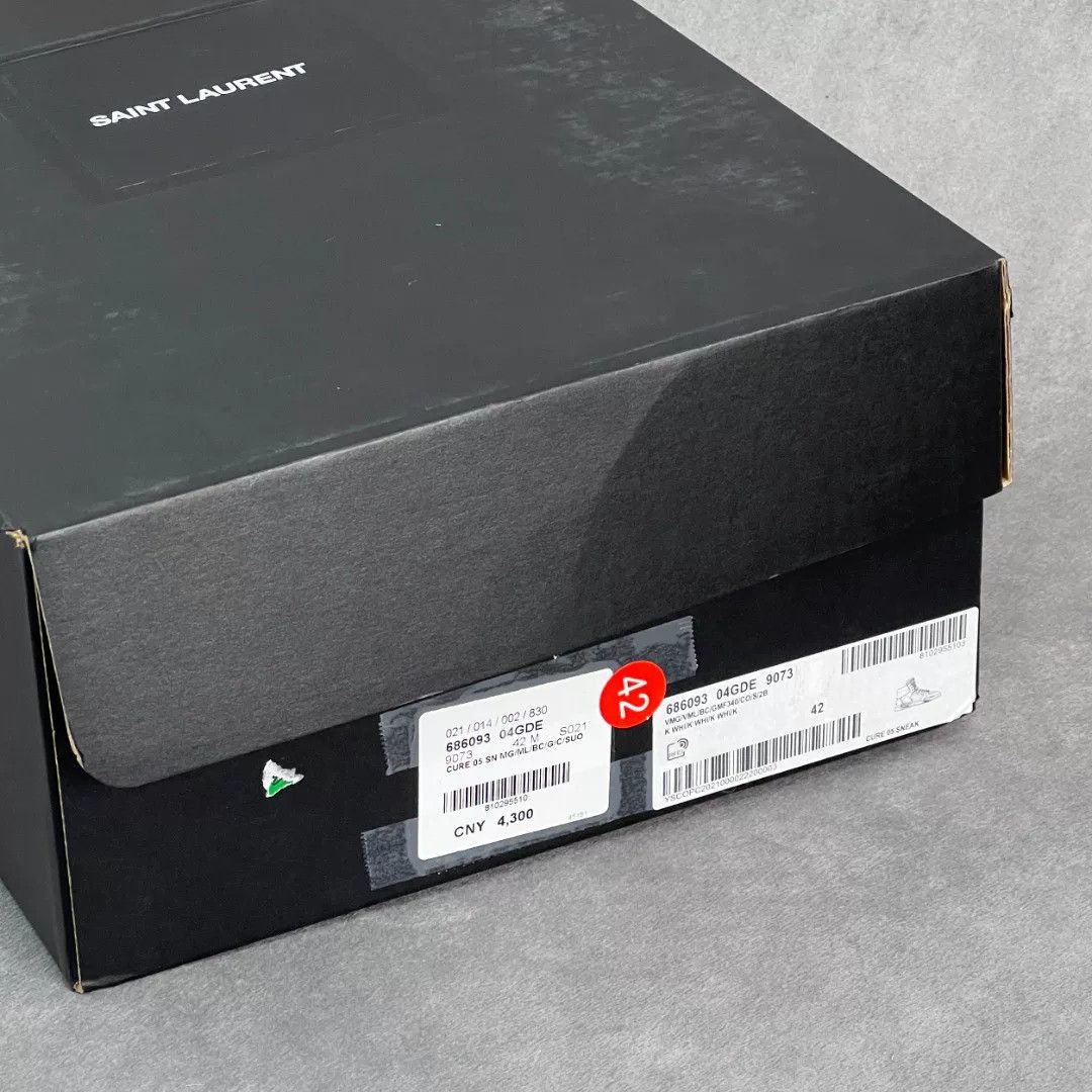 Saint Laurent Paris Saint Laurent Paris Casual Black Hitop Sneakers 9 Men Size US 9 / EU 42 - 9 Thumbnail