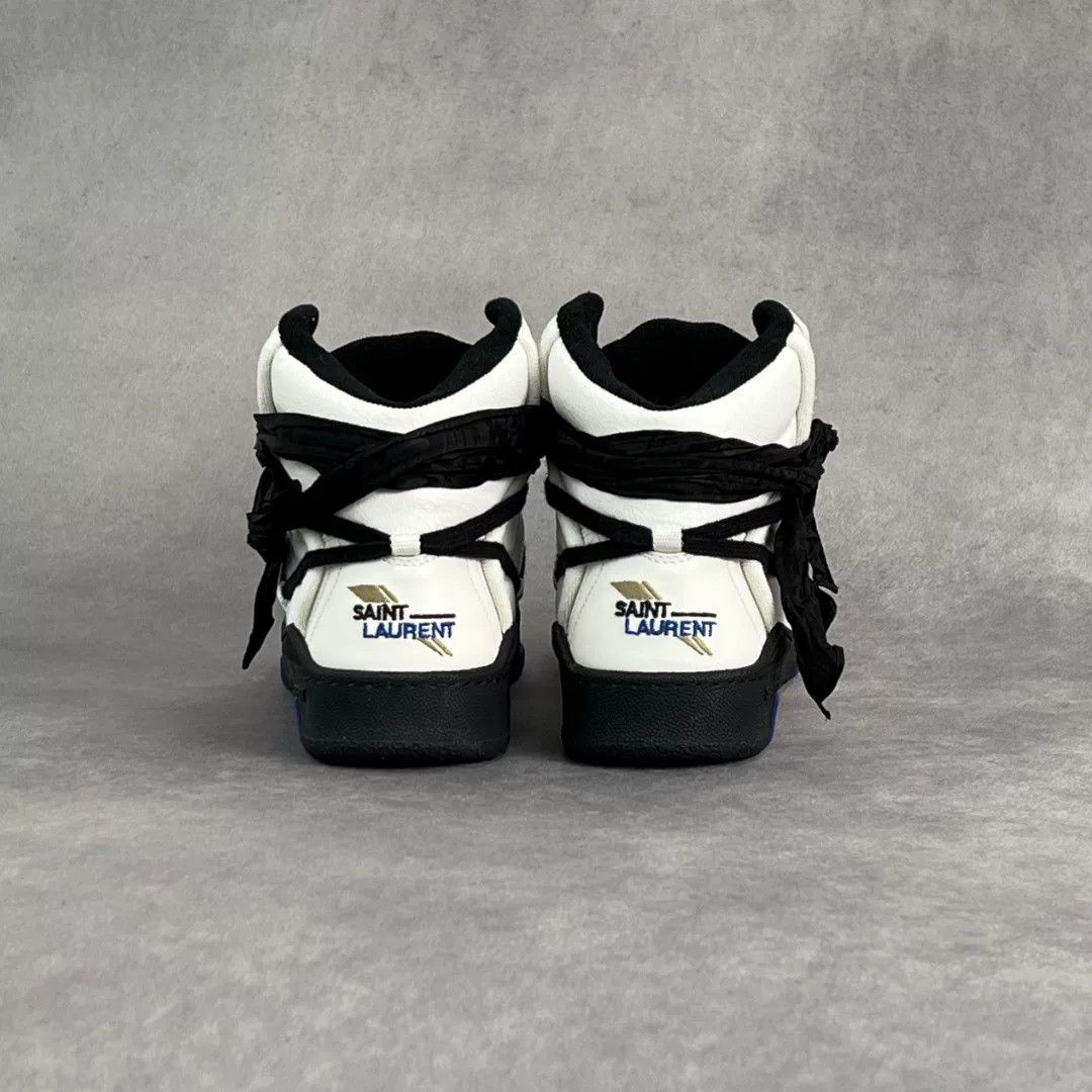 Saint Laurent Paris Saint Laurent Paris Casual Black Hitop Sneakers 9 Men Size US 9 / EU 42 - 8 Thumbnail