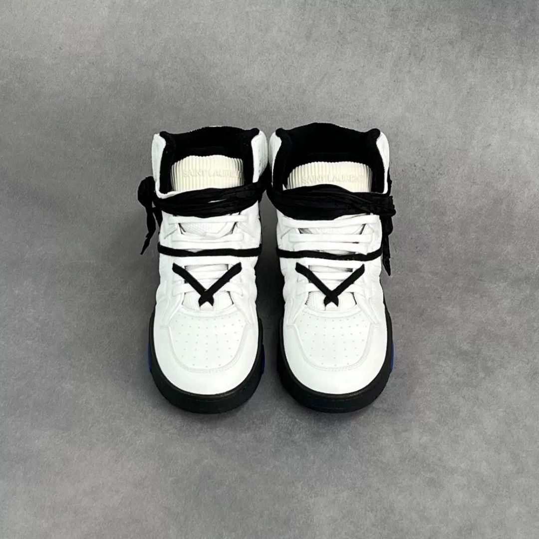 Saint Laurent Paris Saint Laurent Paris Casual Black Hitop Sneakers 9 Men Size US 9 / EU 42 - 7 Thumbnail