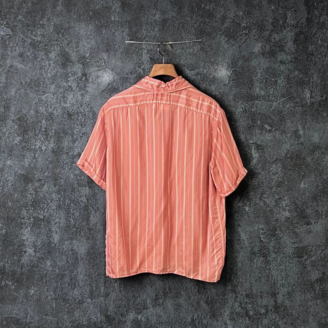 Maison Margiela Maison Margiela Striped Red Shirt m Men Size US M / EU 48-50 / 2 - 2 Thumbnail
