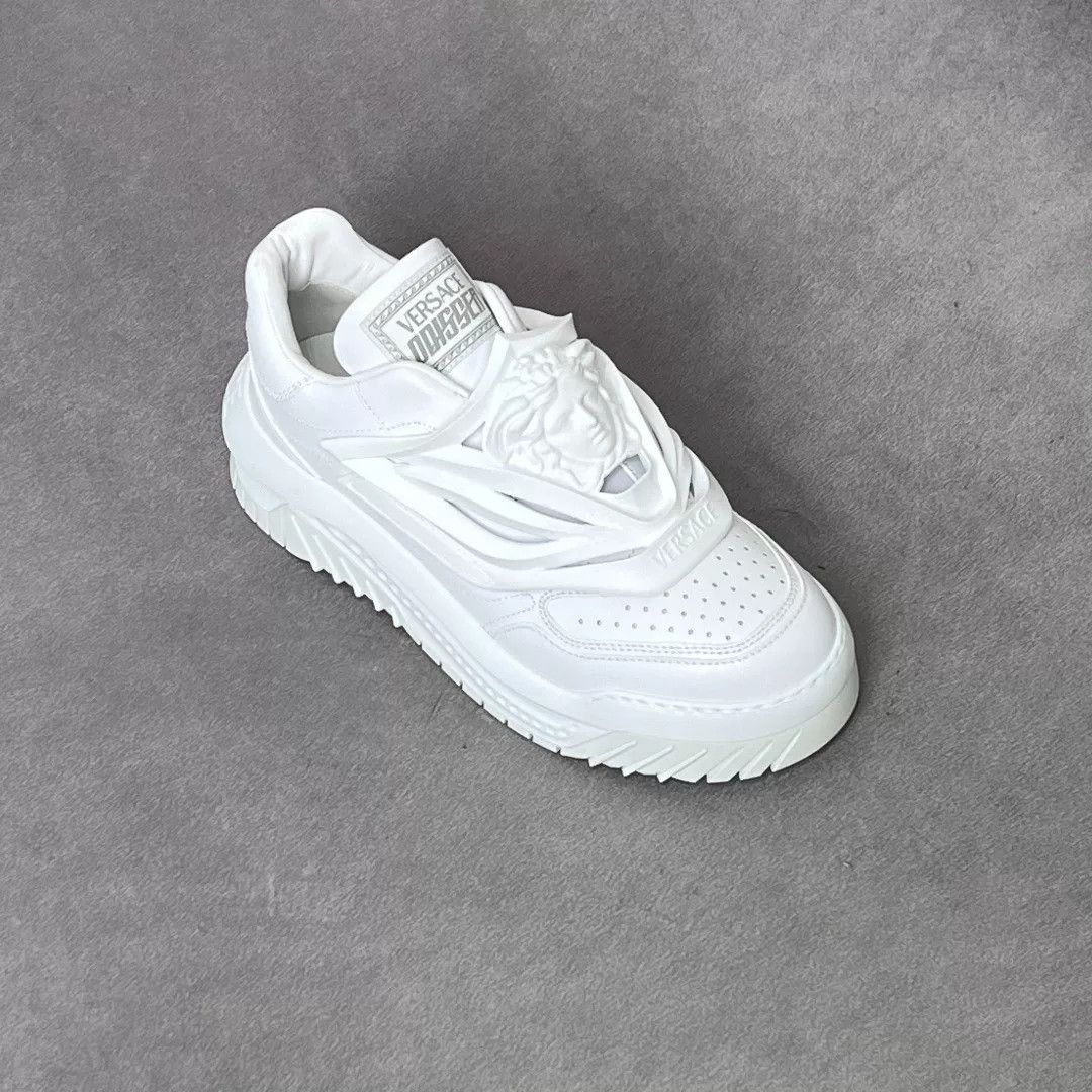 Versace Versace Casual White Lowtop Sneakers 8 Men Size US 8 / EU 41 - 5 Thumbnail