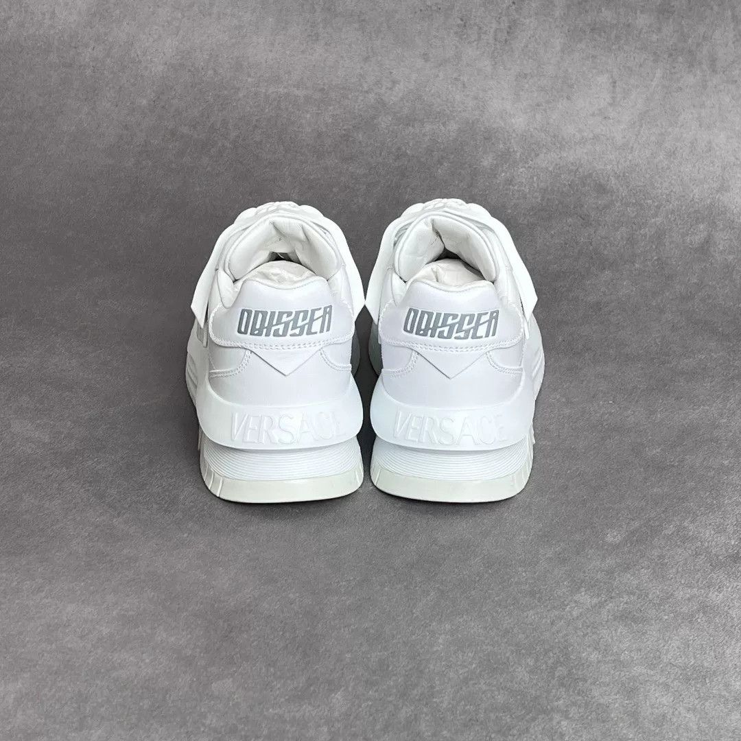 Versace Versace Casual White Lowtop Sneakers 8 Men Size US 8 / EU 41 - 8 Thumbnail