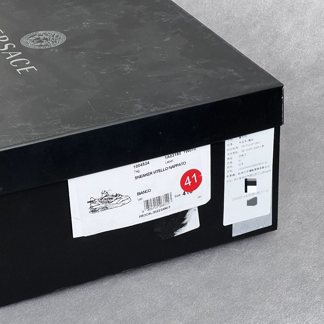 Versace Versace Casual White Lowtop Sneakers 8 Men Size US 8 / EU 41 - 9 Thumbnail