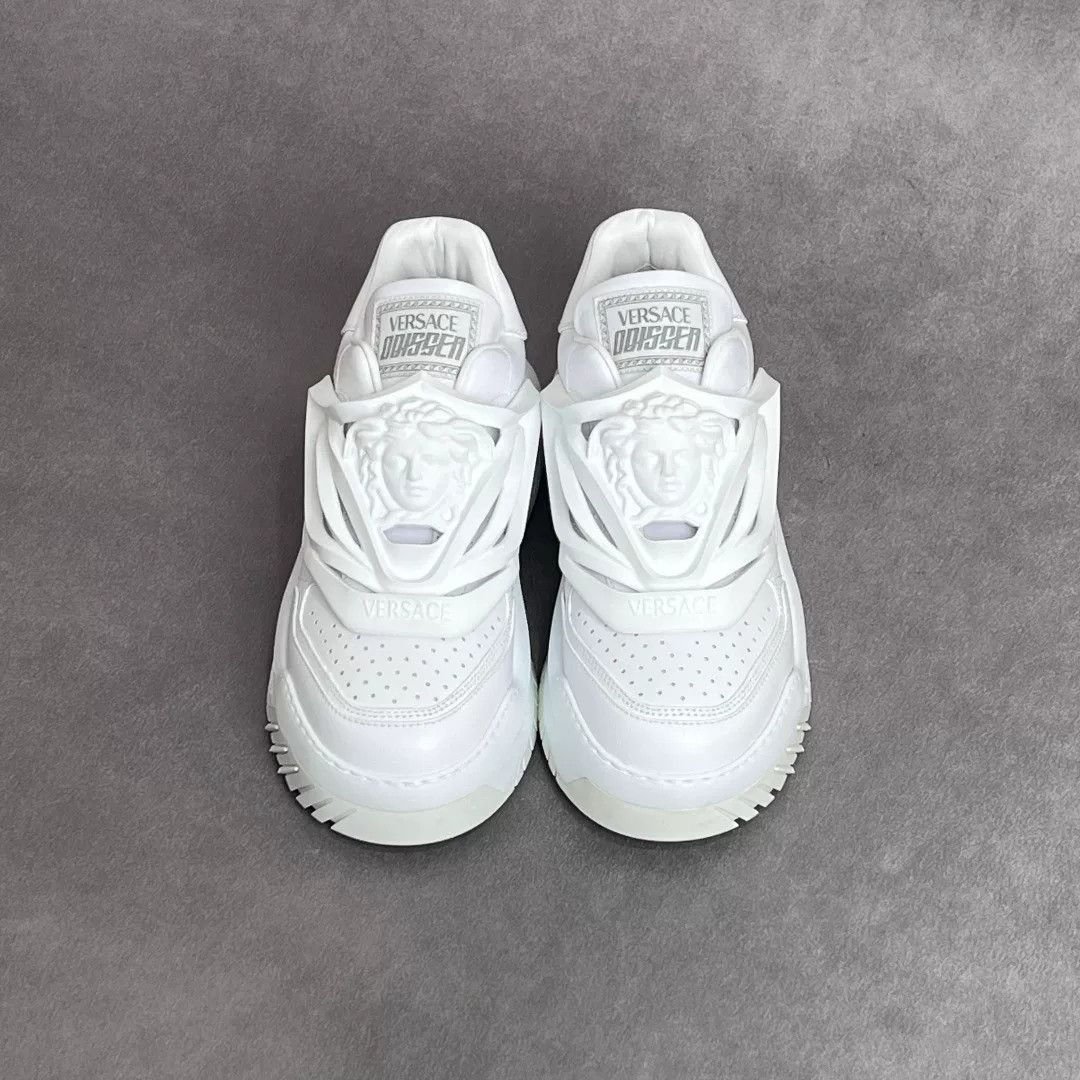Versace Versace Casual White Lowtop Sneakers 8 Men Size US 8 / EU 41 - 7 Thumbnail