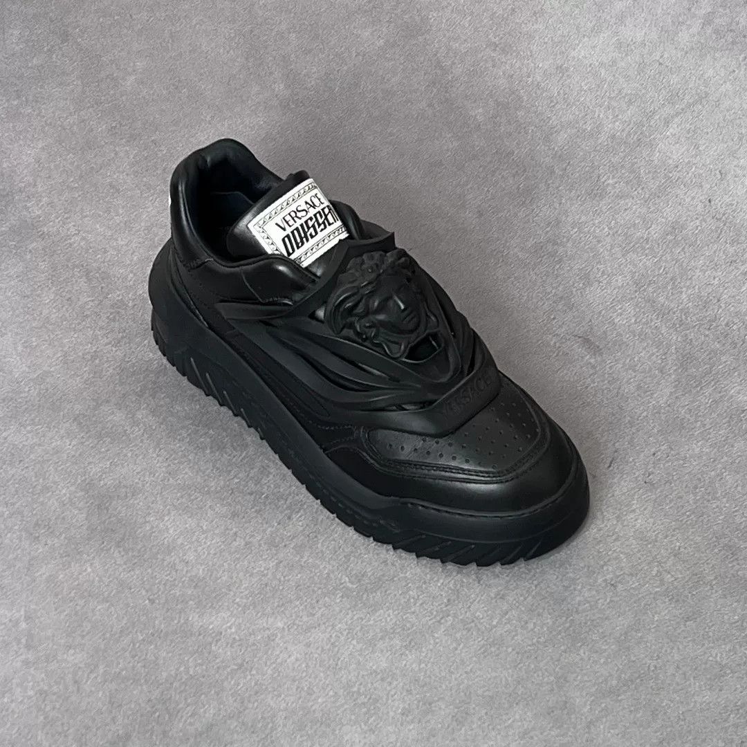 Versace Versace Casual Black Lowtop Sneakers 8 Men Size US 8 / EU 41 - 5 Thumbnail