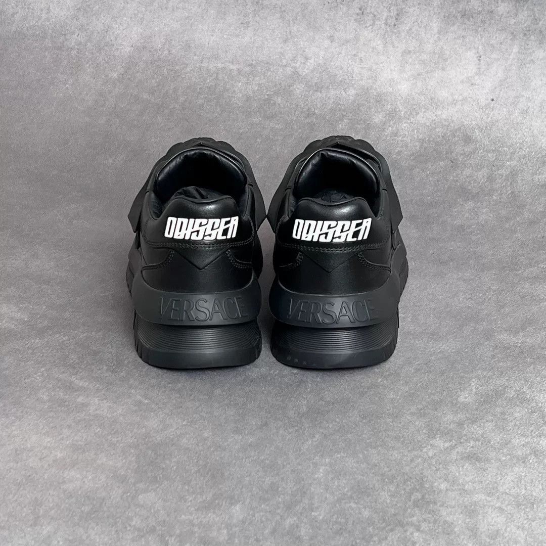 Versace Versace Casual Black Lowtop Sneakers 8 Men Size US 8 / EU 41 - 8 Thumbnail