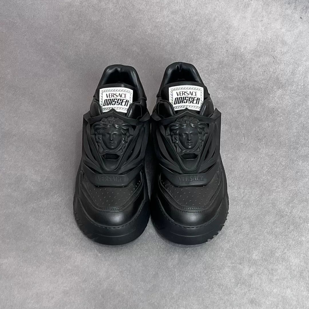 Versace Versace Casual Black Lowtop Sneakers 8 Men Size US 8 / EU 41 - 7 Thumbnail
