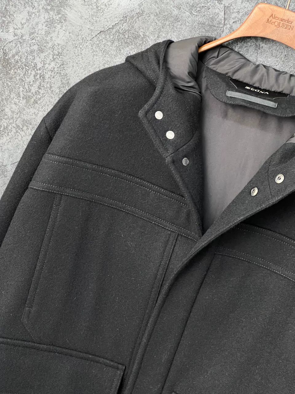 Ermenegildo Zegna Ermenegildo Zegna Heavy Coat l Men Size US L / EU 52-54 / 3 - 4 Thumbnail