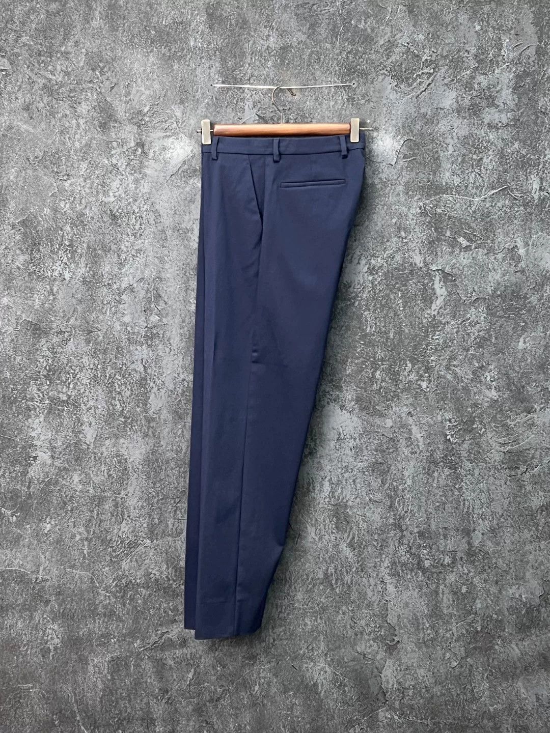 Prada Prada Cotton Blue Formal Trousers 40r Men Size 40R - 3 Thumbnail