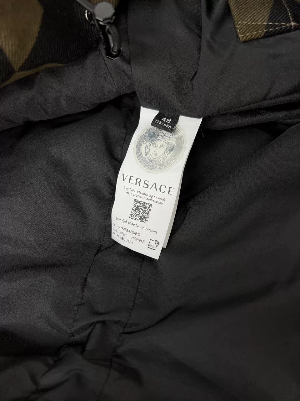 Versace Versace Cotton Long Heavy Coat m Men Size US M / EU 48-50 / 2 - 7 Thumbnail