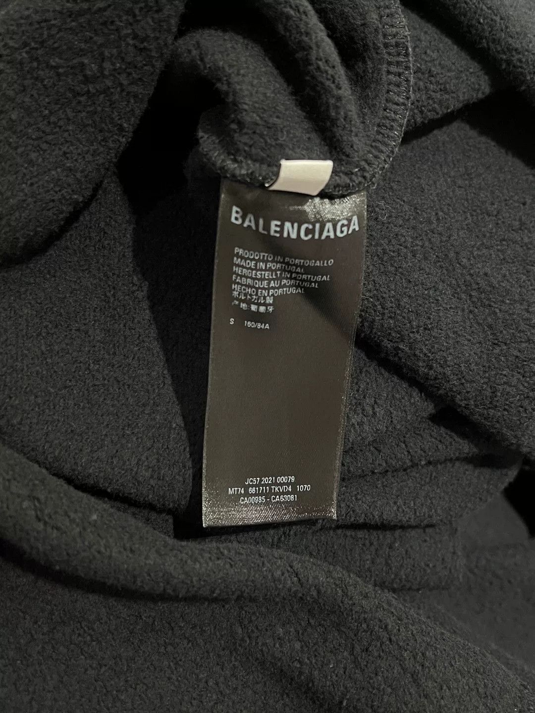 Balenciaga Balenciaga Cotton Embroidered Hoodie m Men Size US M / EU 48-50 / 2 - 7 Thumbnail