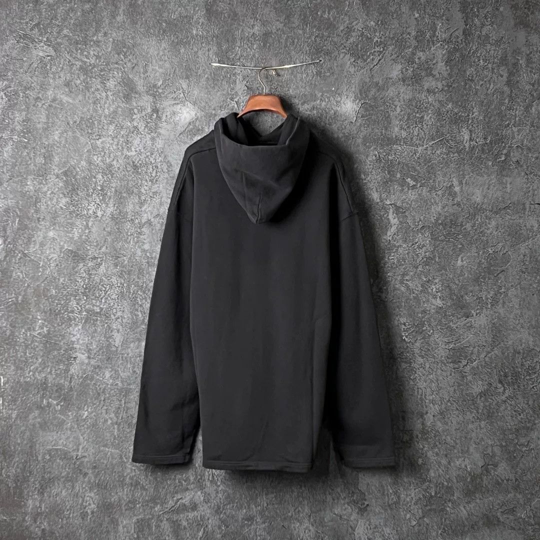 Balenciaga Balenciaga Cotton Embroidered Hoodie m Men Size US M / EU 48-50 / 2 - 2 Thumbnail