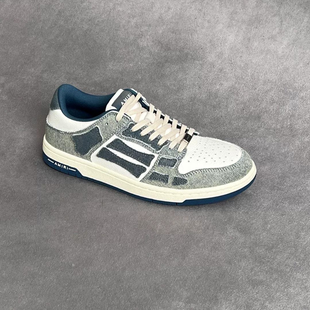 Amiri Amiri Casual Blue Lowtop Sneakers 7 Men Size US 7 / EU 40 - 4 Thumbnail