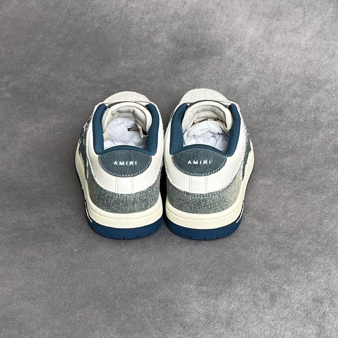 Amiri Amiri Casual Blue Lowtop Sneakers 7 Men Size US 7 / EU 40 - 8 Thumbnail