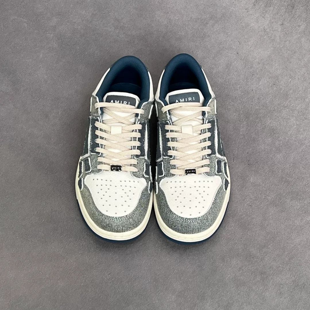 Amiri Amiri Casual Blue Lowtop Sneakers 7 Men Size US 7 / EU 40 - 7 Thumbnail