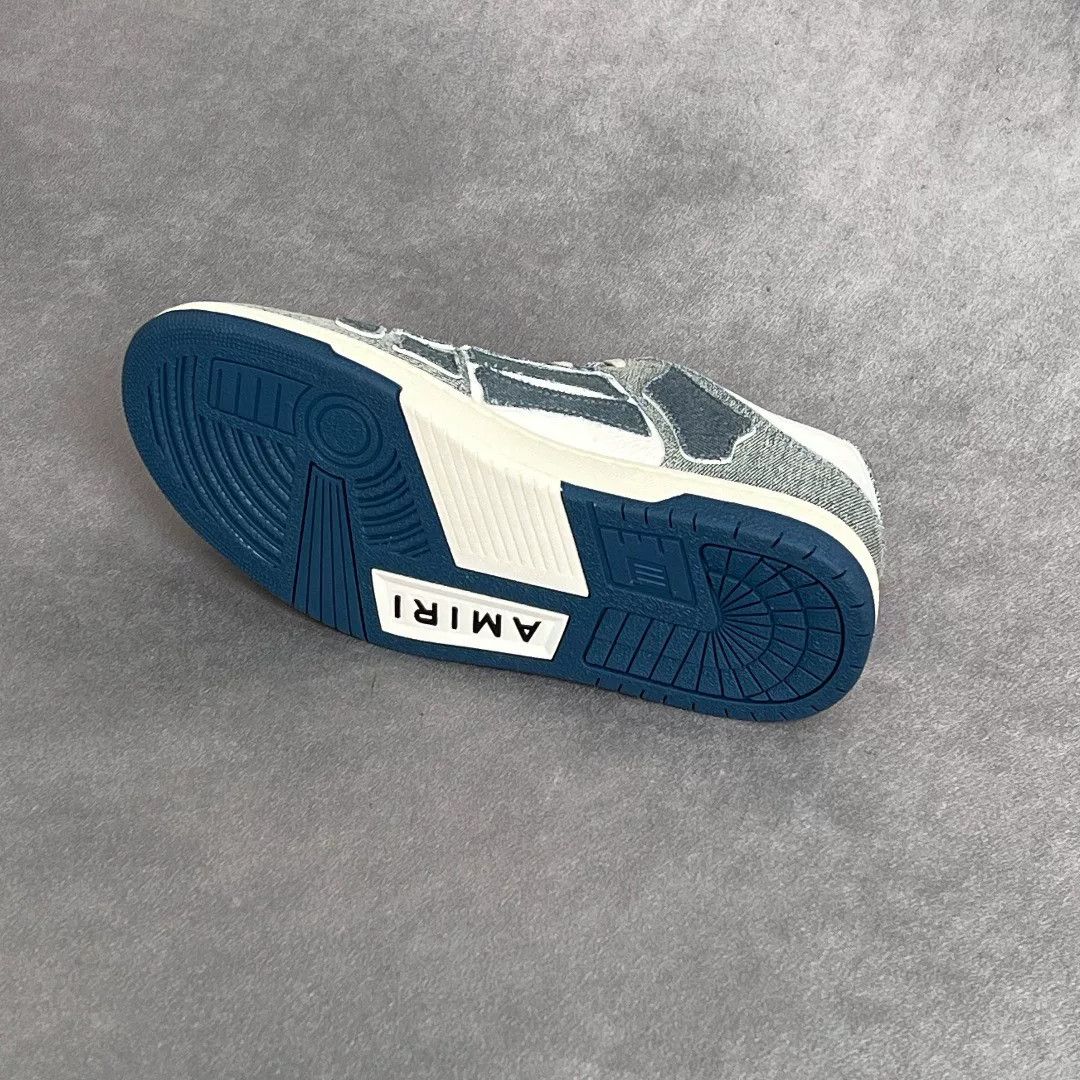 Amiri Amiri Casual Blue Lowtop Sneakers 7 Men Size US 7 / EU 40 - 6 Thumbnail