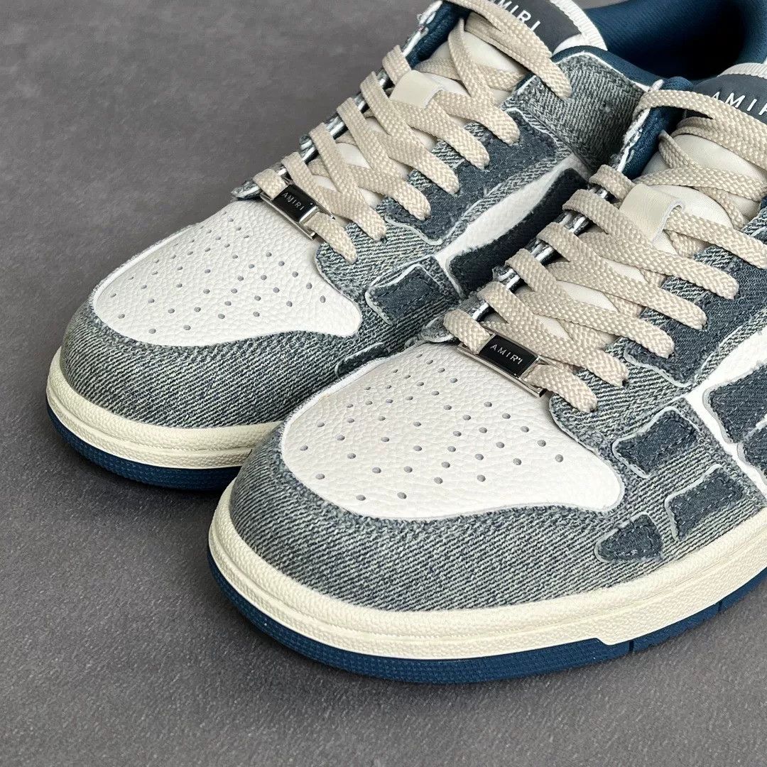 Amiri Amiri Casual Blue Lowtop Sneakers 7 Men Size US 7 / EU 40 - 2 Thumbnail