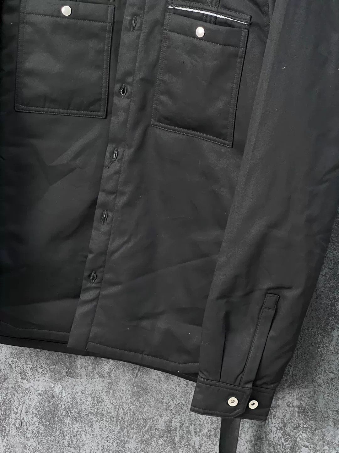 Rick Owens Rick Owens Casual Cotton Black Heavy Coat l Men Size US L / EU 52-54 / 3 - 6 Thumbnail