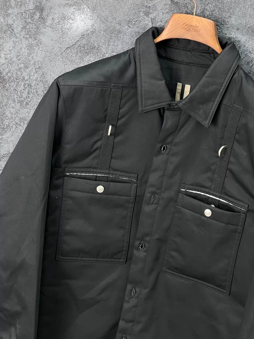 Rick Owens Rick Owens Casual Cotton Black Heavy Coat l Men Size US L / EU 52-54 / 3 - 4 Thumbnail