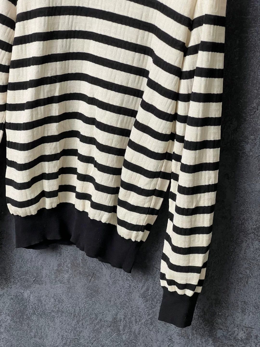 Balmain Balmain Striped Sweater m Men Size US M / EU 48-50 / 2 - 4 Thumbnail